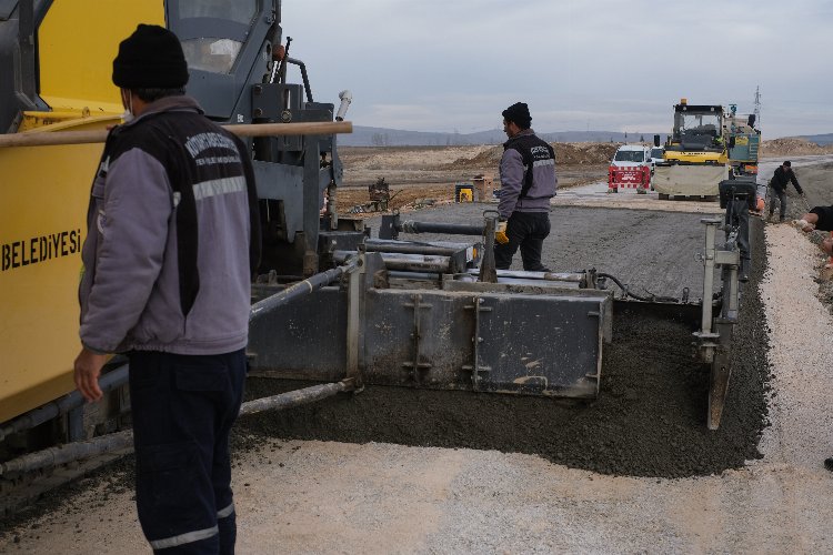 Kütahya Yoncalı'ya beton asfalt 