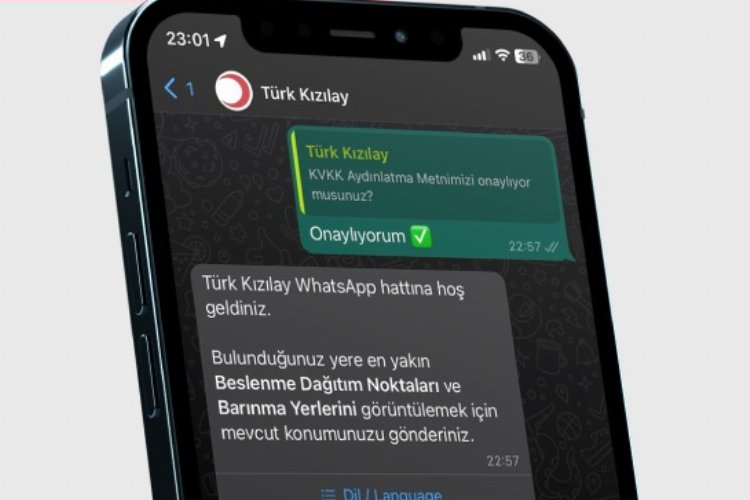 Kızılay'dan 'Hizmet Noktası Nerede' uygulaması -