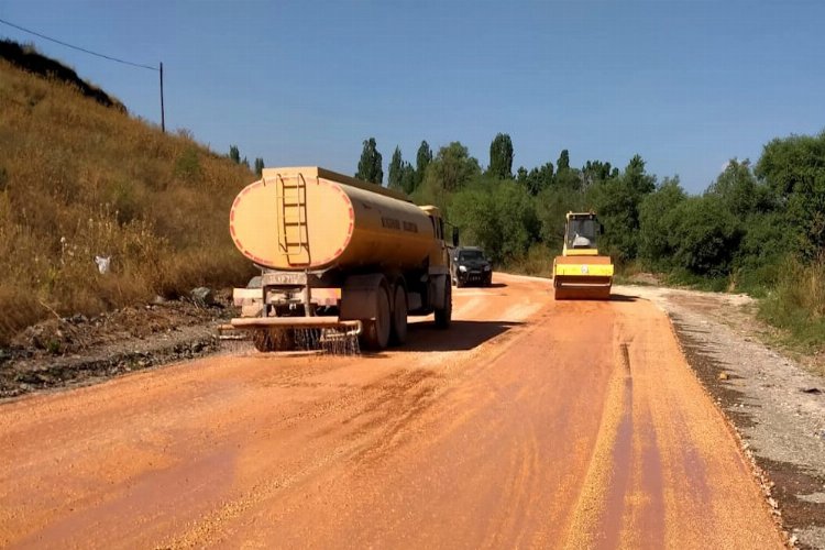 Kızılinler yolu trafiğe kapatılıyor -