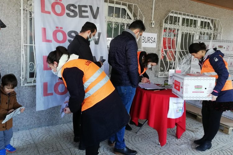 LÖSEV et desteğine Bursa ile devam ediyor -