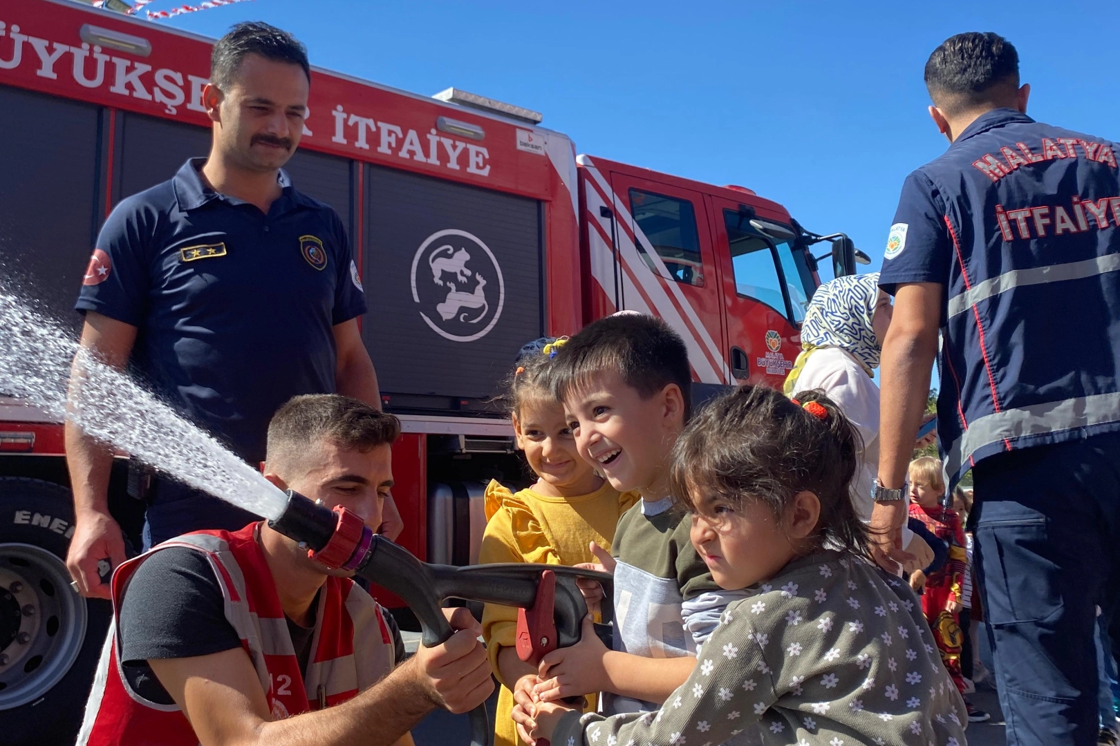 Malatya'da çocuklara eğlenerek öğrendi -