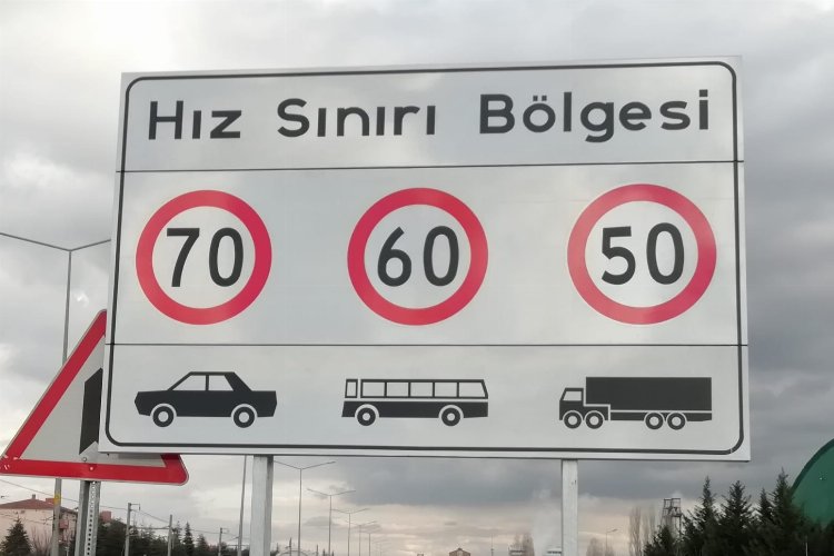 Malatya'da hız sınırı değişti 