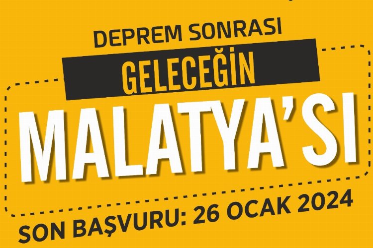 Malatya Kent Konseyi'den 'Deprem sonrası geleceğin Malatyası' -