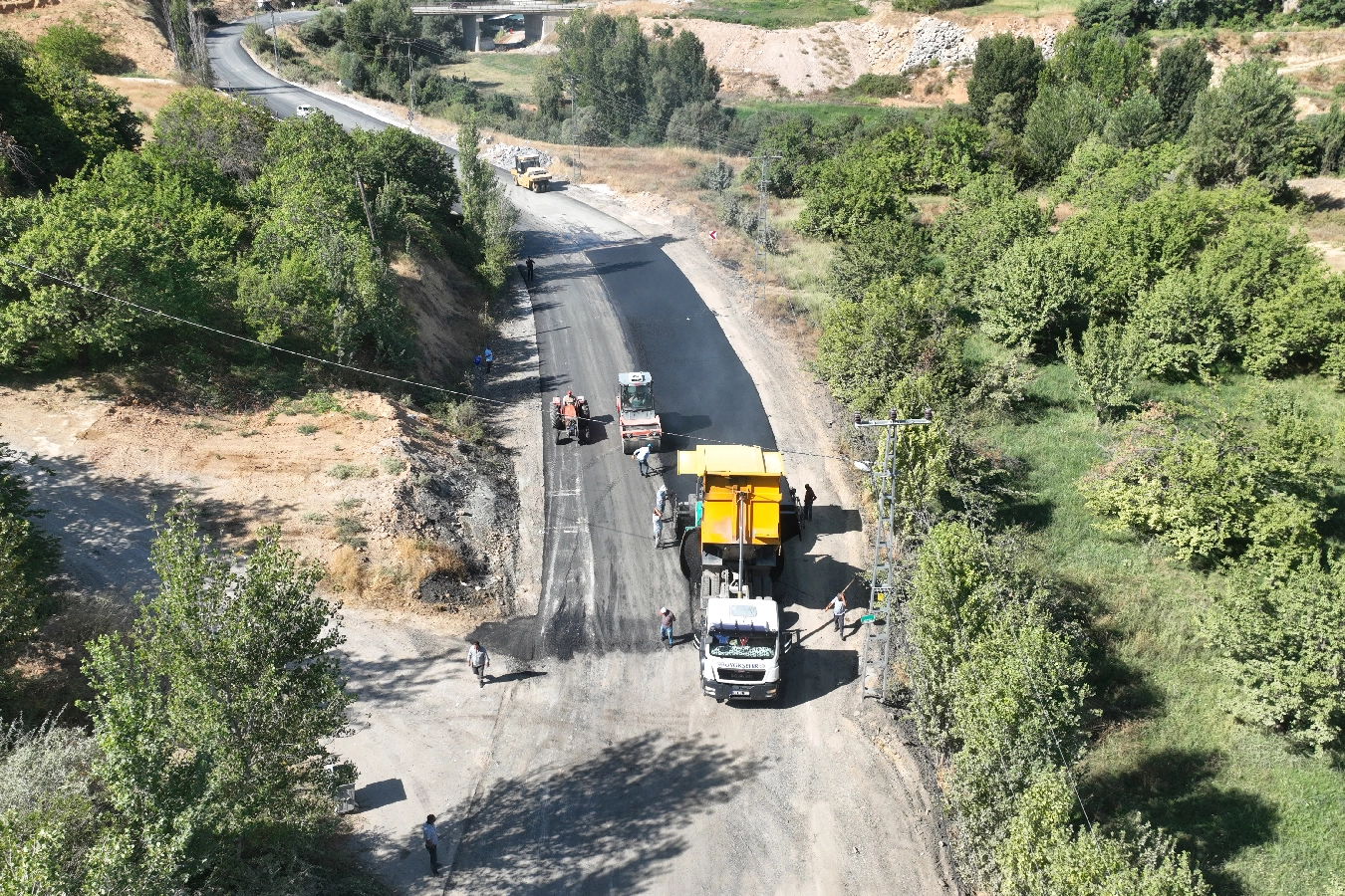 Malatya Şahnahan'da altyapı çalışmaları sürüyor -