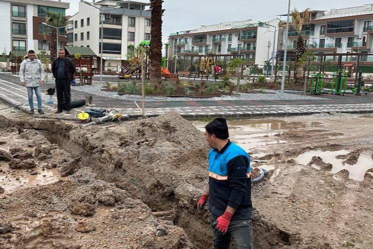 Manisa Akhisar'da yeni yerleşim bölgesine sağlıklı altyapı -