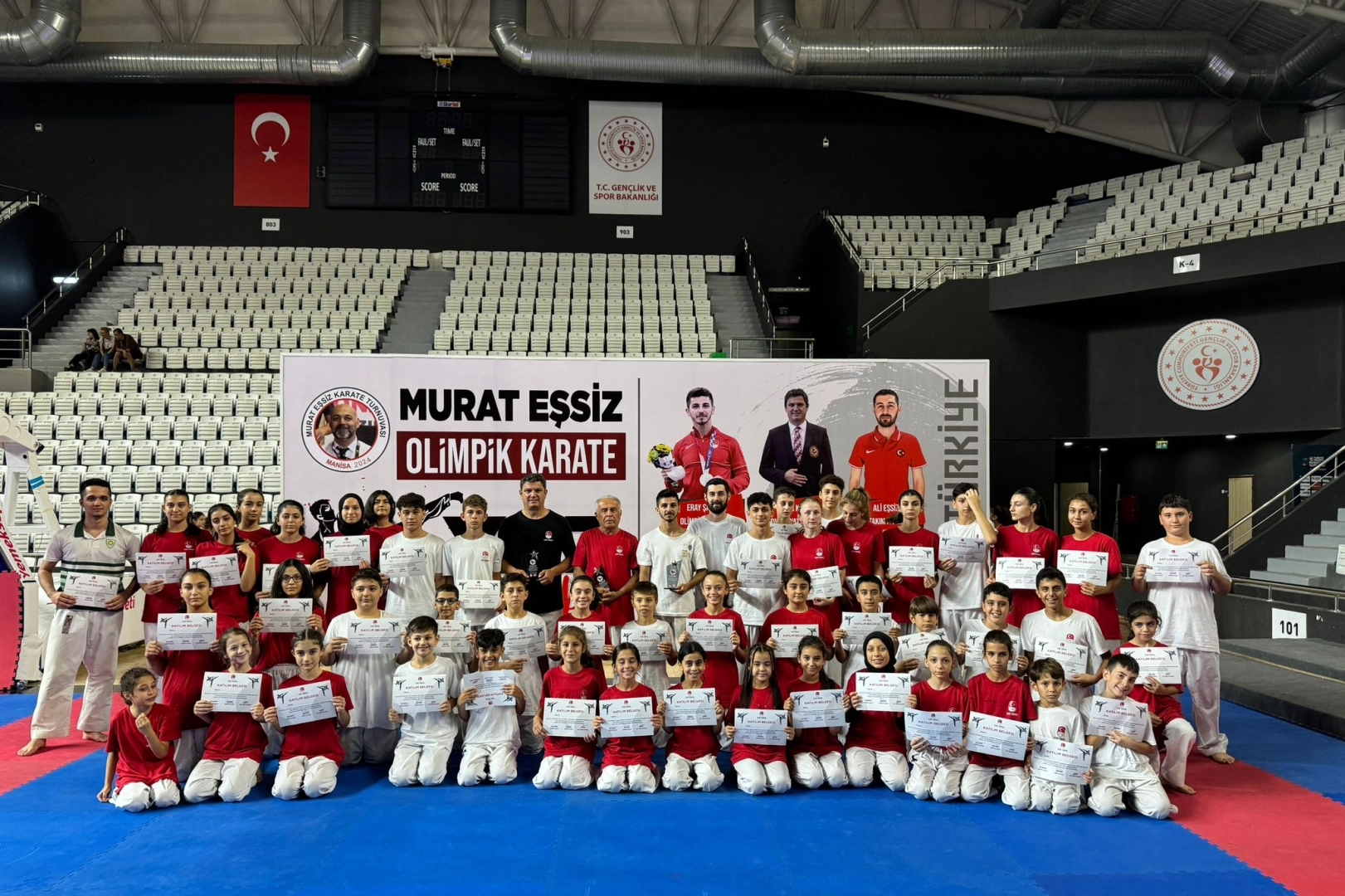 Manisa BBSK, olimpik karate yaz kampına katıldı -