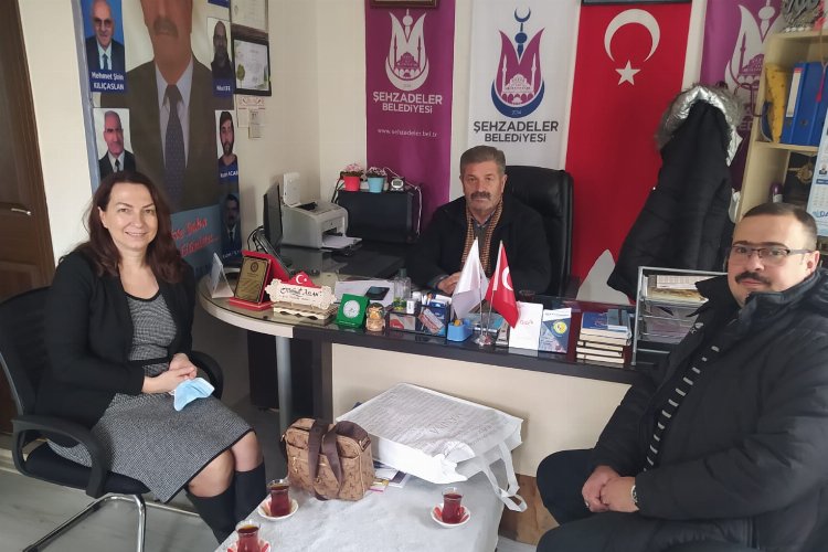 Manisa Büyükşehir'de muhtarlara ziyaret 