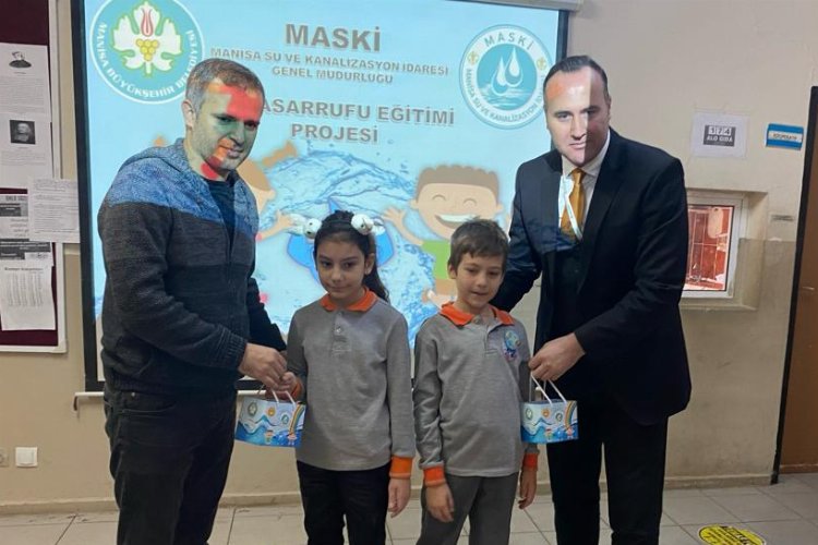 Manisa'da çizgi filmlerle tasarruf bilinci -