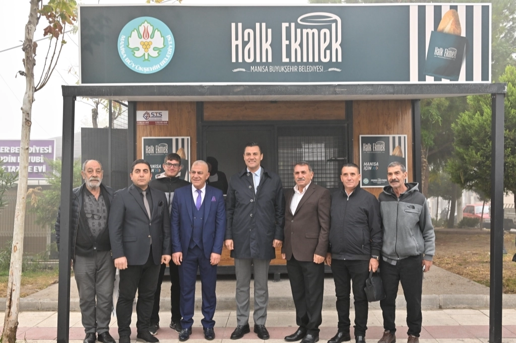 Manisa'da yeni Halk Ekmek büfesi -