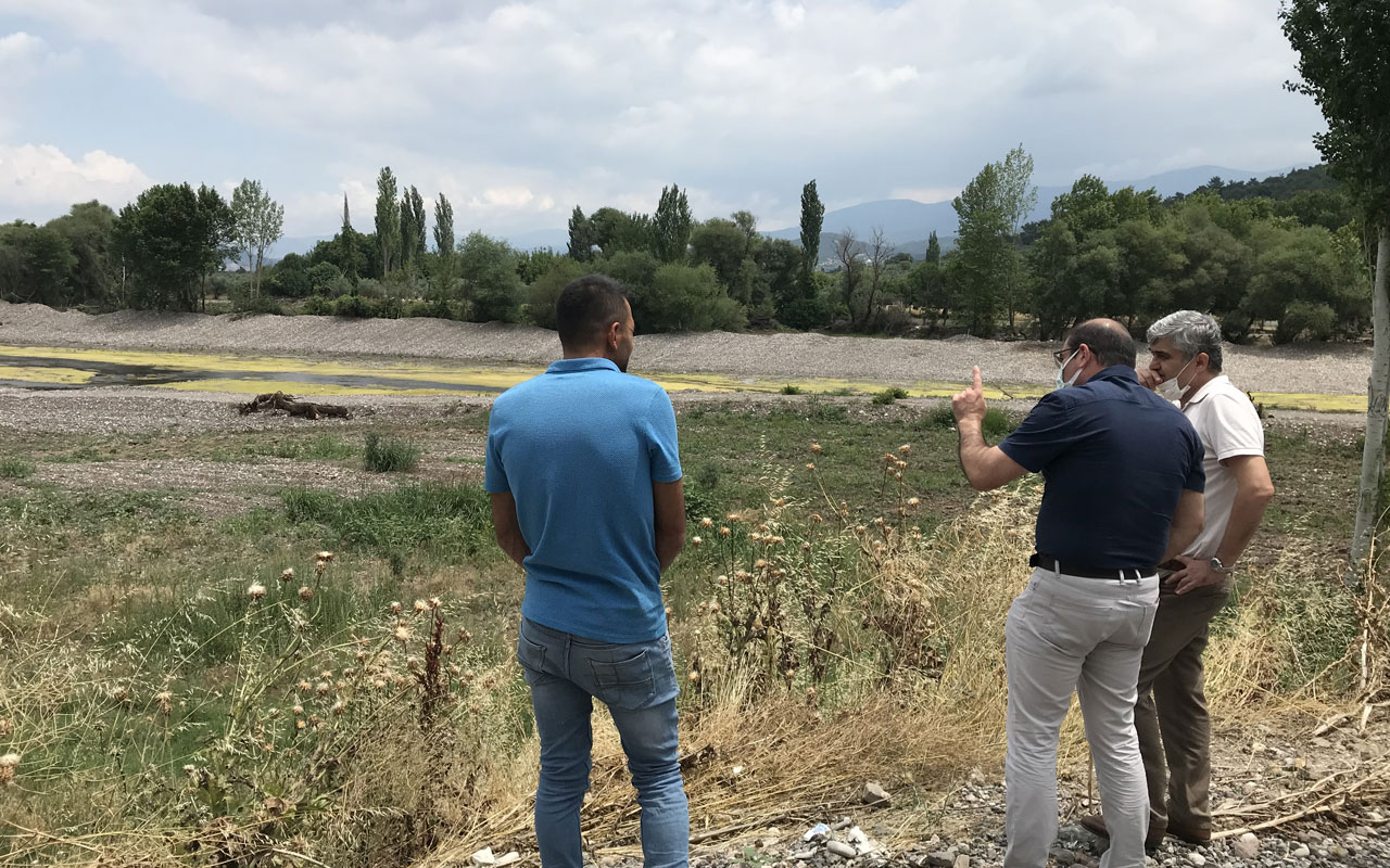 Manisa kırsalında sondaj kuyuları için etüt