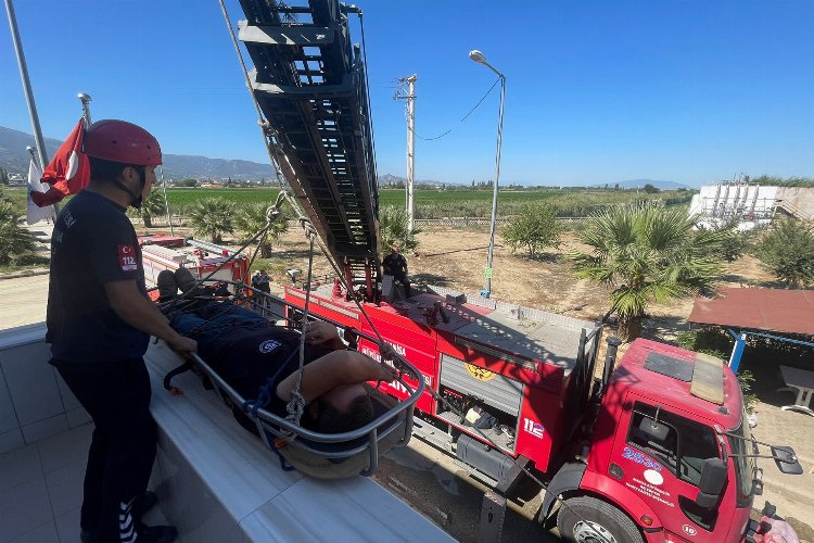 Manisa MASKİ'de acil durum tatbikatı -