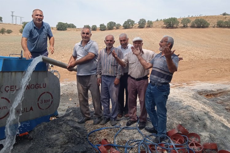 Manisa Salihli’de içme suyu için yeni sondaj