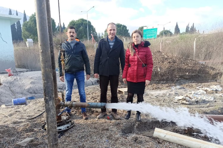 Manisa Soma'da sondaj çalışması yapıldı 