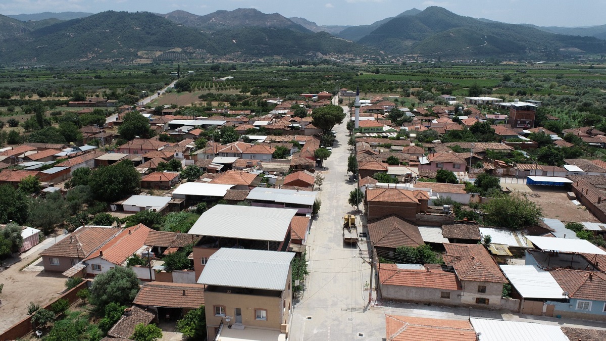 Manisa Turgutlu Yeniköy’de alt ve üstyapı çalışmaları tamamlandı