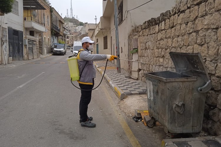 Mardin'de ilaçlama çalışmaları sürüyor  -