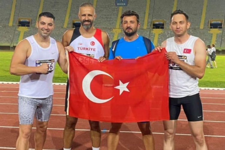 Mardin'deki polis atletizmde Balkan Şampiyonu -