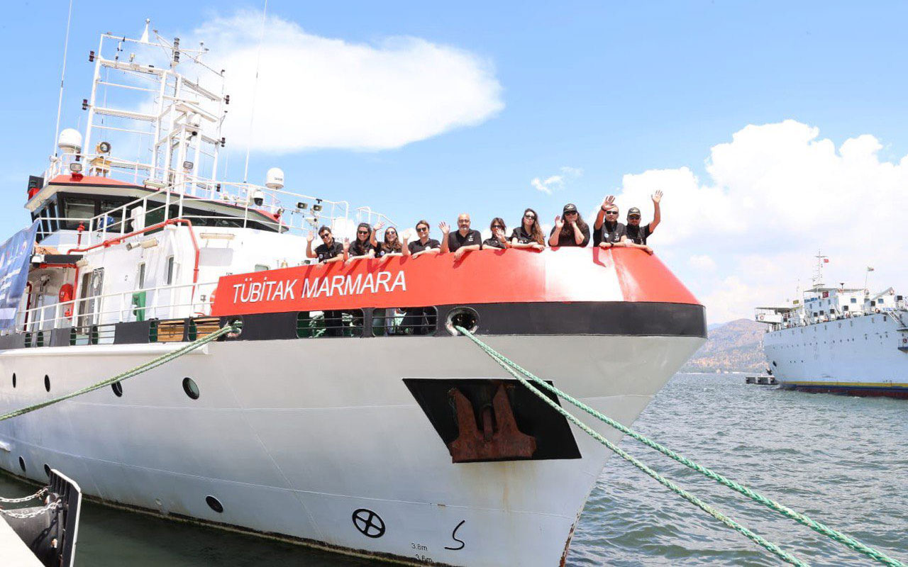 Marmara Gemisi ilk deniz araştırma seferinden döndü