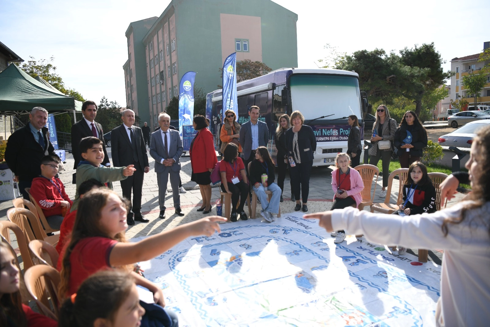 Mavi Nefes Projesi’nin Eğitim Otobüsü’nün üçüncü durağı Keşan oldu -