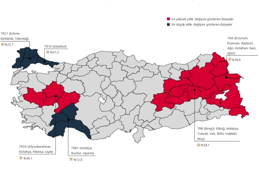 'Merkez'in Konut Fiyat Endeksi reelde azaldı! -