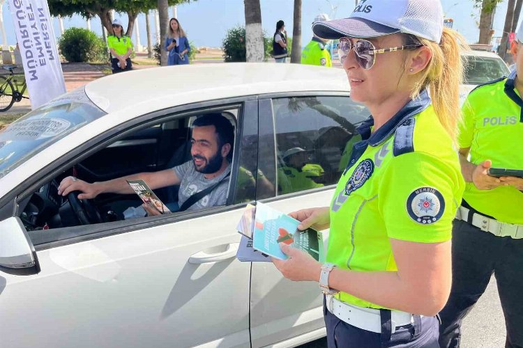 Mersin'de trafik tedbirleri artırıldı -