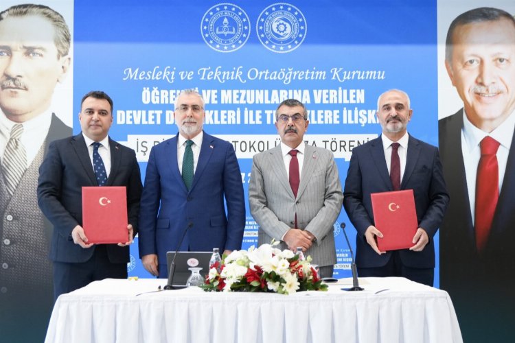 'Mesleki ve Teknik'te devlet teşviki protokolü -