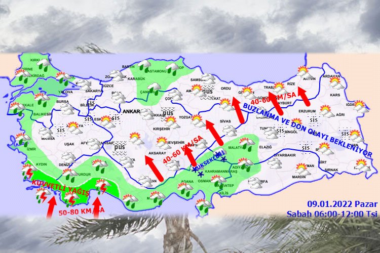 Meteoroloji olumsuzluklara karşı uyardı -