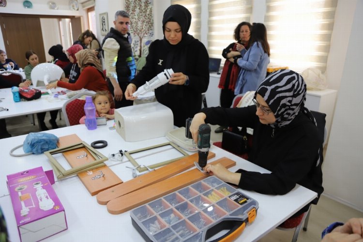 Mihalıççıklı kadınlar tamir kursunu başarıyla tamamladı -