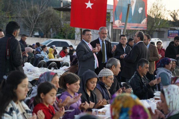 Milas Dörtyol sakinlerine müjdeli iftar -