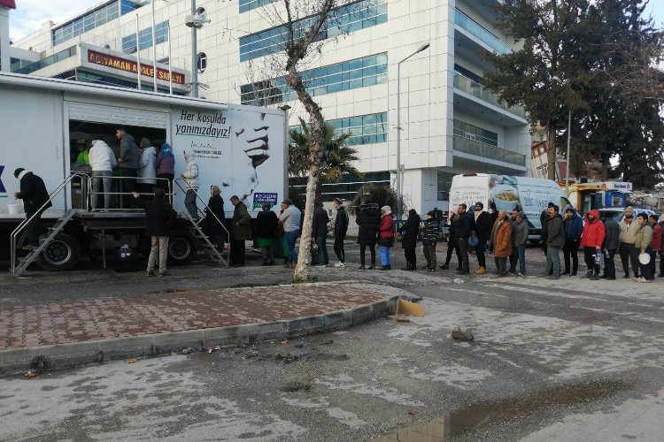 Mobil mutfak tırı Adıyaman’da -