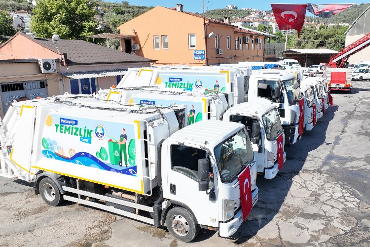 Mudanya’da temizlik filosu yeni araçlarla güçlendi -