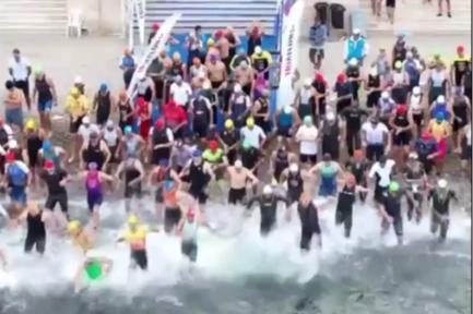 Mudanya'da triatlon coşkusu -