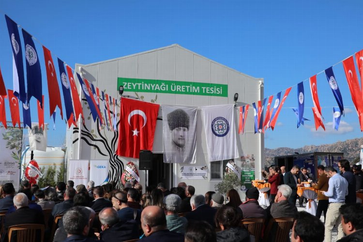 Muğla'da Bafa Zeytinyağı Üretim Tesisi açıldı -