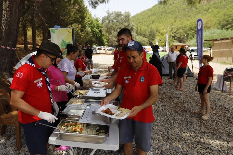 Muğla'da engelli bireyler izci oldu -