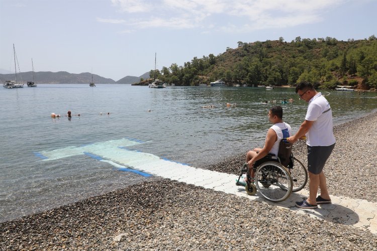 Muğla'da engelsiz plajlar 23'e çıktı -