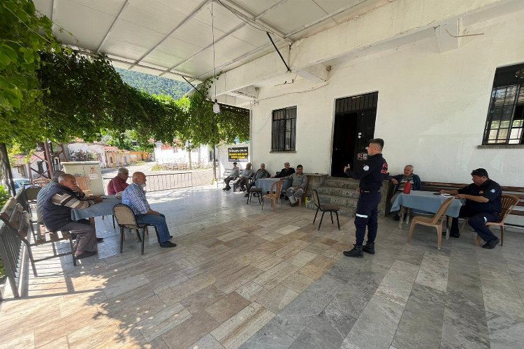 Muğla'nın kırsal mahallelerine yangın eğitimi -