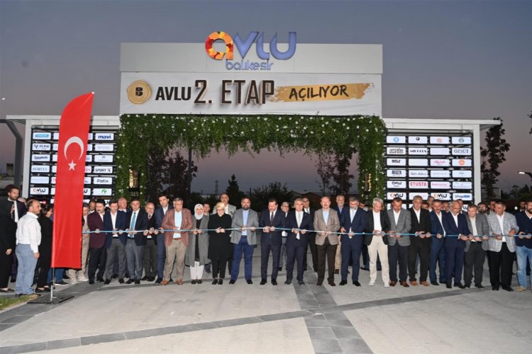 Muhteşem atmosferiyle avlu 2. etap açıldı -