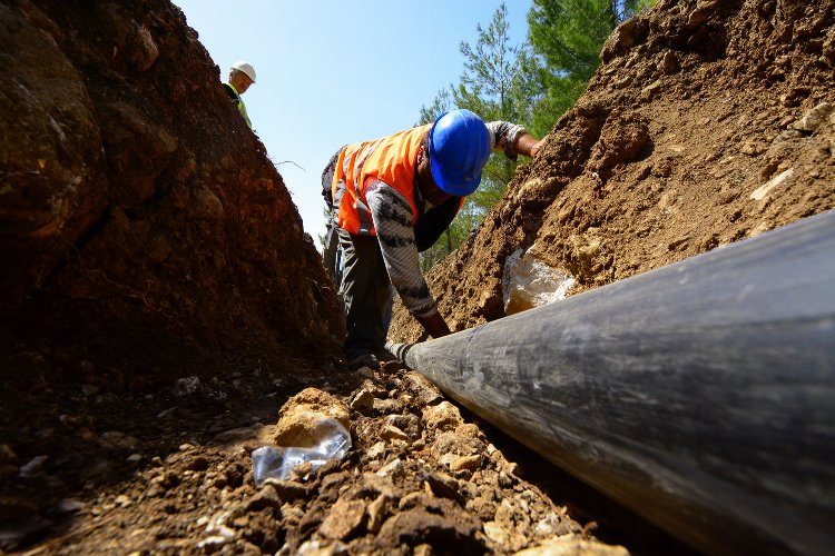 Muğla Seydikemer'de 2 bin 400 metre yeni hat 