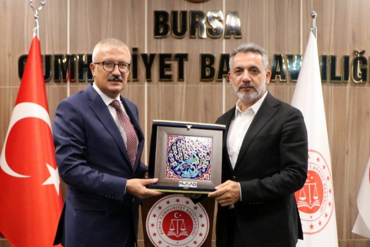 MÜSİAD Bursa'dan Başsavcı Solmaz'a nezaket -