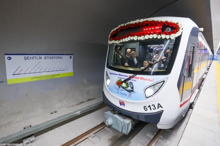 Narlıdere Metrosu'nda sona doğru -