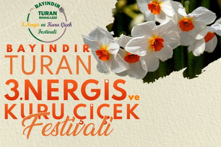 Nergis ve Kuru Çiçek Festivali 3. yılında -