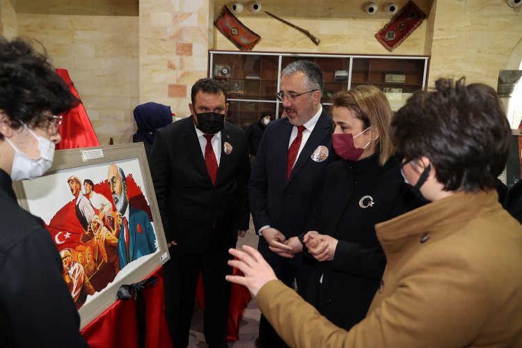 Nevşehir'de İstiklal Marşı kutlaması -