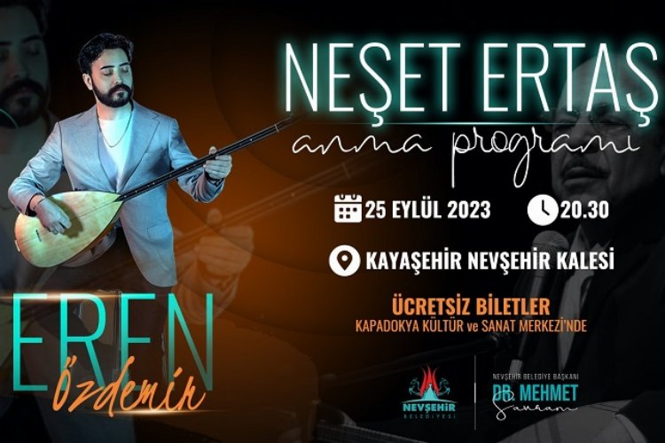 Nevşehir Kalesi'nde Neşet Ertaş gecesi -