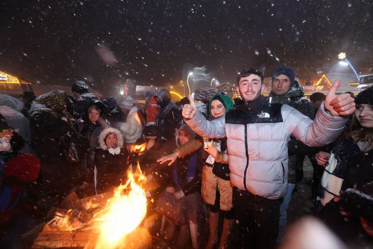 On binler eksi 10'da doyasıya eğlendi -