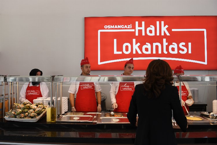 Osmangazi'de Halk Lokantası açıldı -