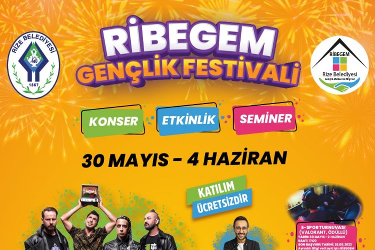 RİBEGEM, Gençlik Festivali'ne sayılı günler kaldı -