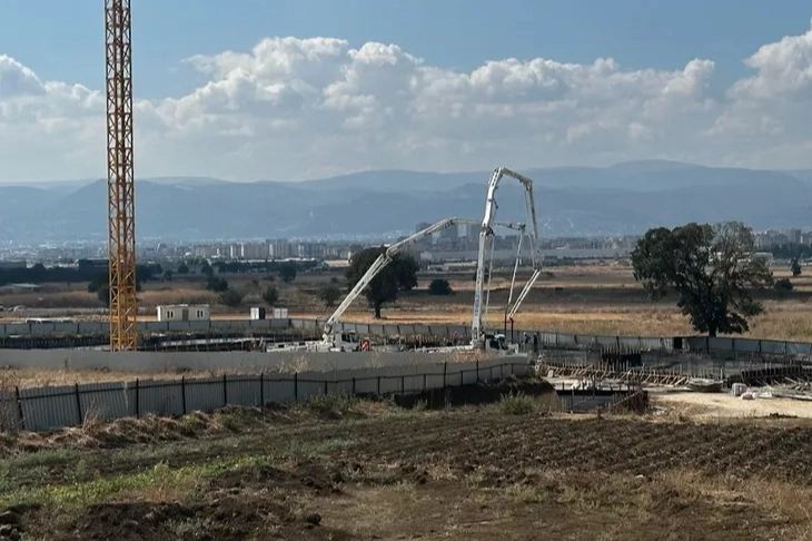 Sağlıkçılar Nefes Doğanköy Projesi'nde beton atma töreni gerçekleşti -