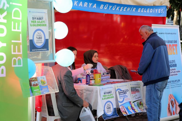 Sakarya'da Dünya Diyabet Günü’nde anlamlı çalışma -