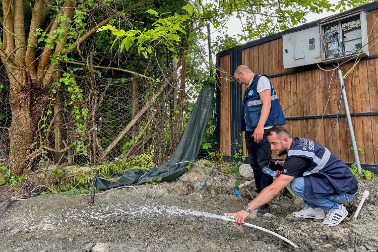 Sakarya'da kaçak su kullanımlarına karşı denetim -