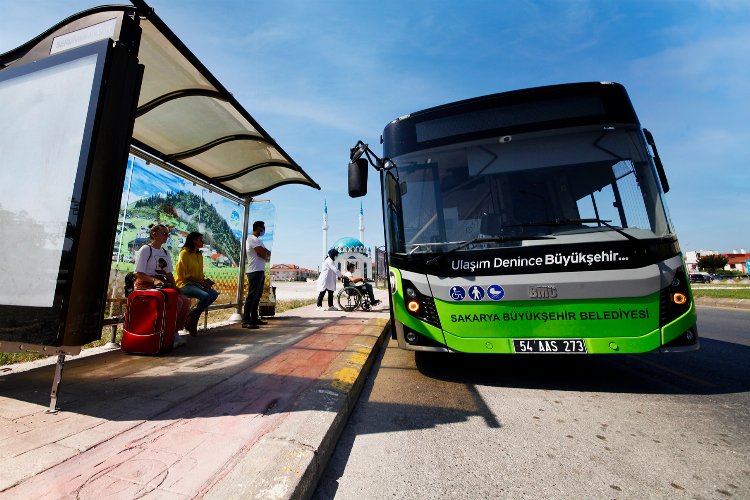 Sakarya'da otobüsler bayramın 4 günü de ücretsiz -