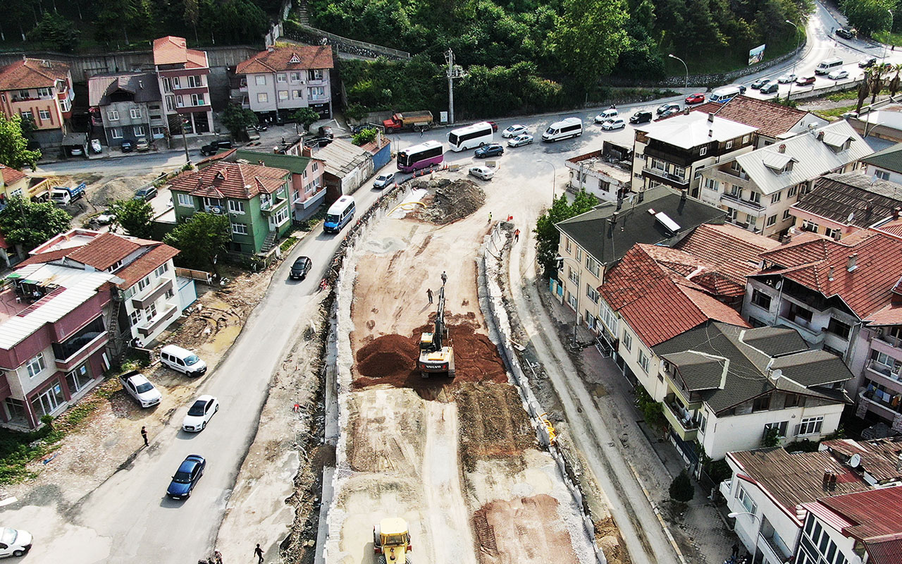 Sakarya’da SGK Köprülü Kavşağı yüzde 60 seviyesine ulaştı